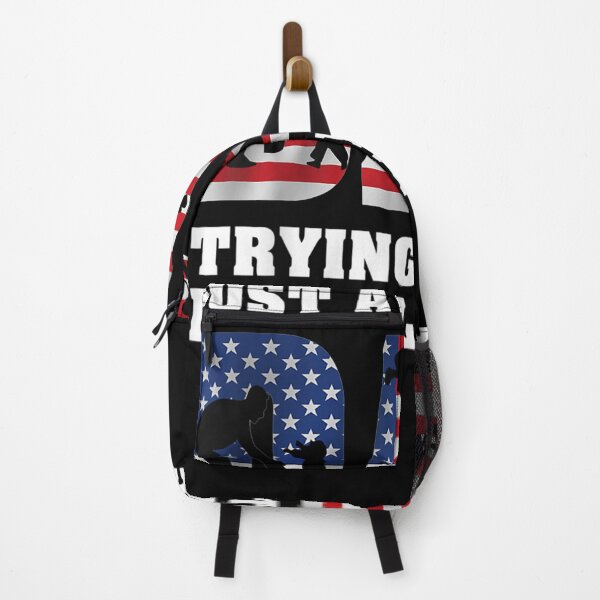 Item preview, Just A Regular Dad Trying Not To Raise Liberals Father's Day designed and sold by laurader.