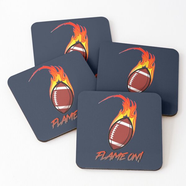 Item preview, Flame on! American football! designed and sold by NexusArts.