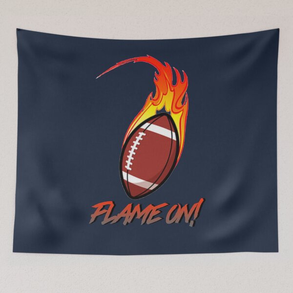 Item preview, Flame on! American football! designed and sold by NexusArts.