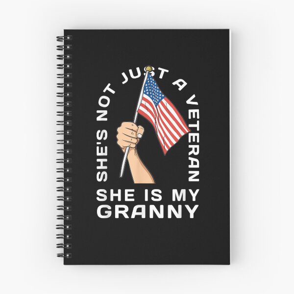 Item preview, He's Not Just A Veteran He's My Granny Veterans Day  designed and sold by laurader.