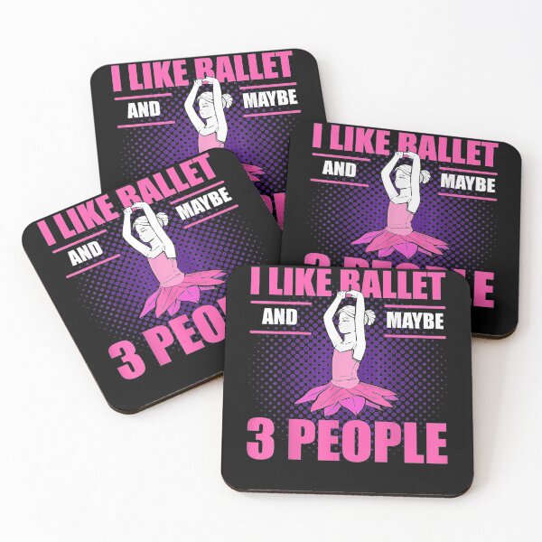 Item preview, I Like Ballet And Maybe 3 People Ballerina Dance  designed and sold by jerrie9.