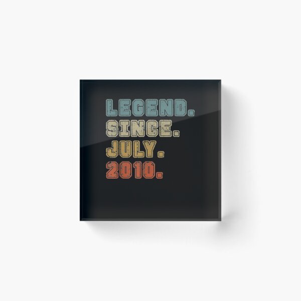 Item preview, 11th Birthday Gifts 11 Years Old Legend Since July 2010  designed and sold by jerrie9.