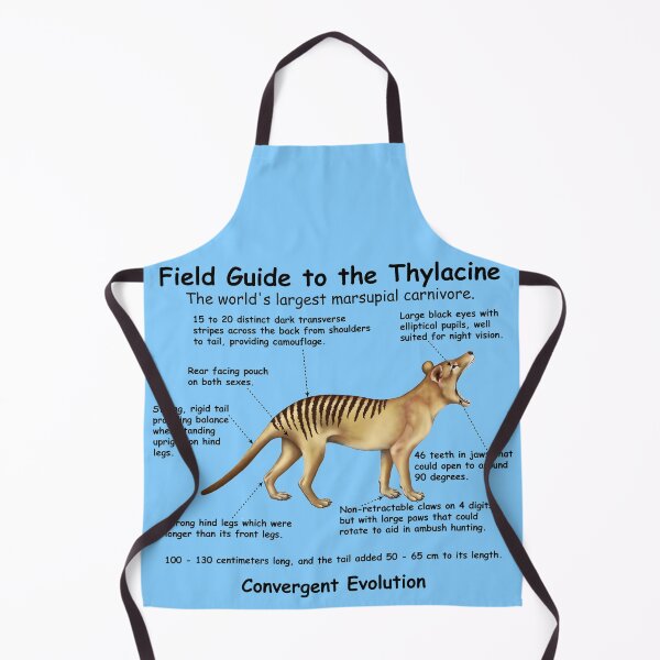 Item preview,  A Field Guide to the Thylacine - print writing designed and sold by Kestrelle.