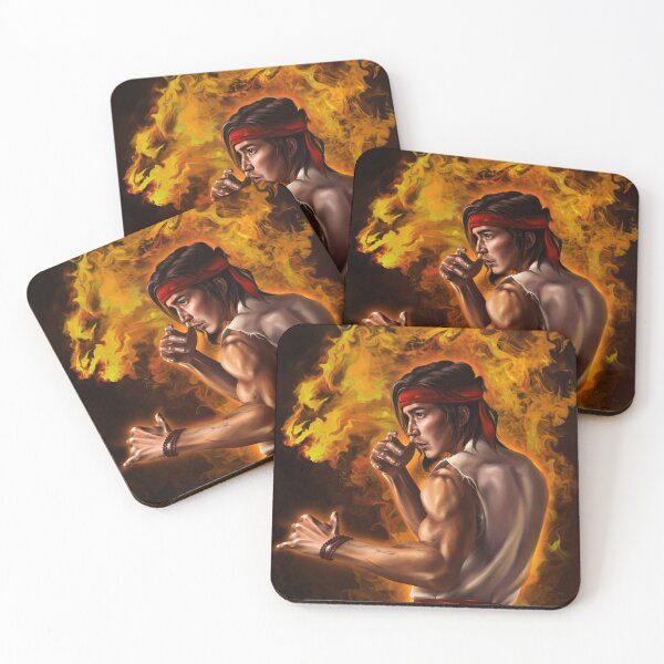 Item preview, Ludi Lin as Liu Kang "Mortal Kombat" designed and sold by mayyaflowers.