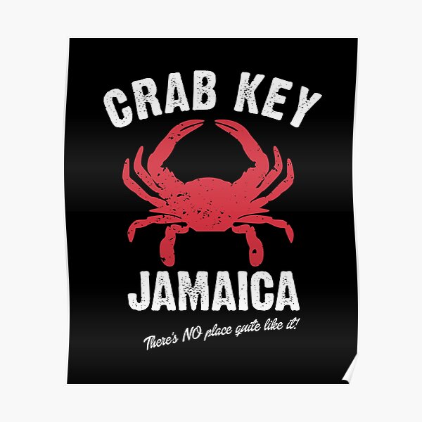 Crab Key Jamaïque Poster