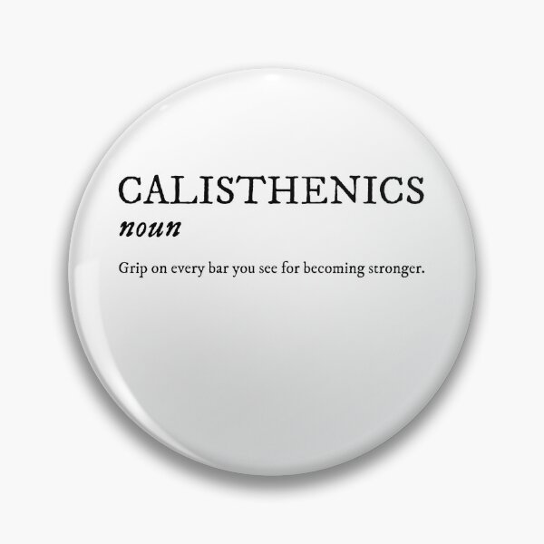 Item preview, Calisthenics Definition.  designed and sold by CaliProducts.