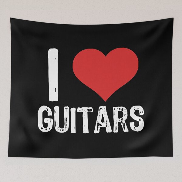 Item preview, I Love Guitars designed and sold by The "I Love Everything" Shop.