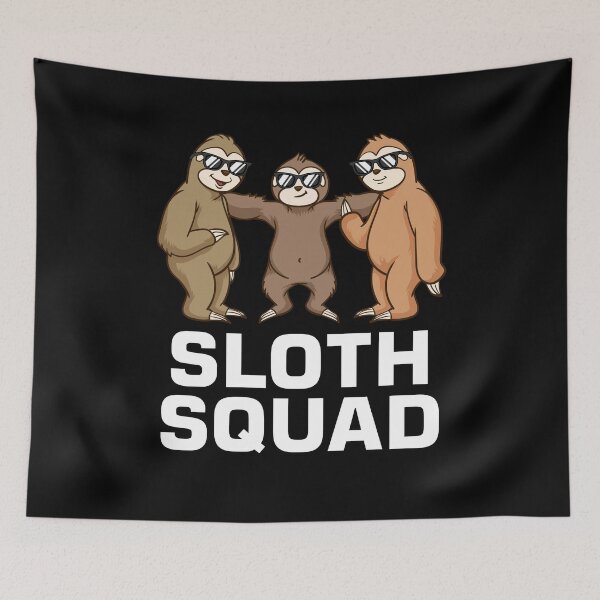 Item preview, Sloth Gift Women Sloth Squad Men Sloth designed and sold by DSWShirts.