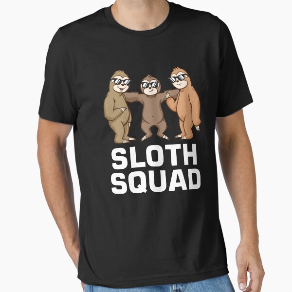 Item preview, Sloth Gift Women Sloth Squad Men Sloth designed and sold by DSWShirts.
