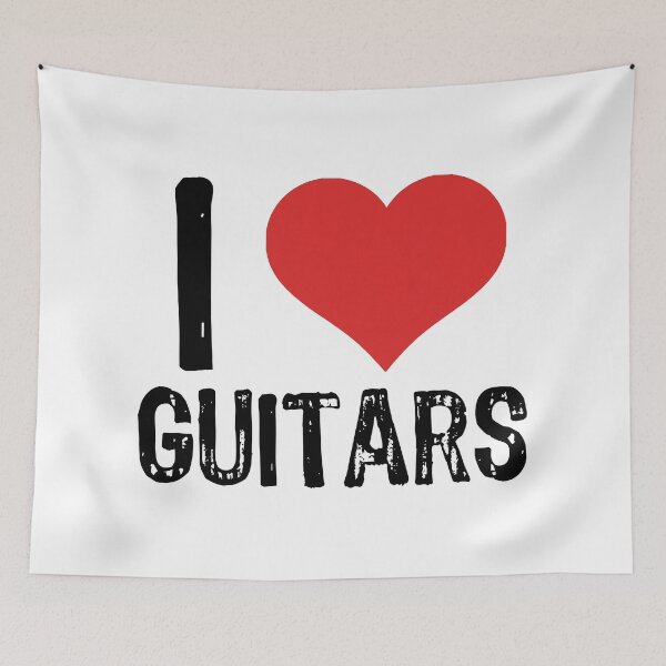 Item preview, I Love Guitars designed and sold by The "I Love Everything" Shop.