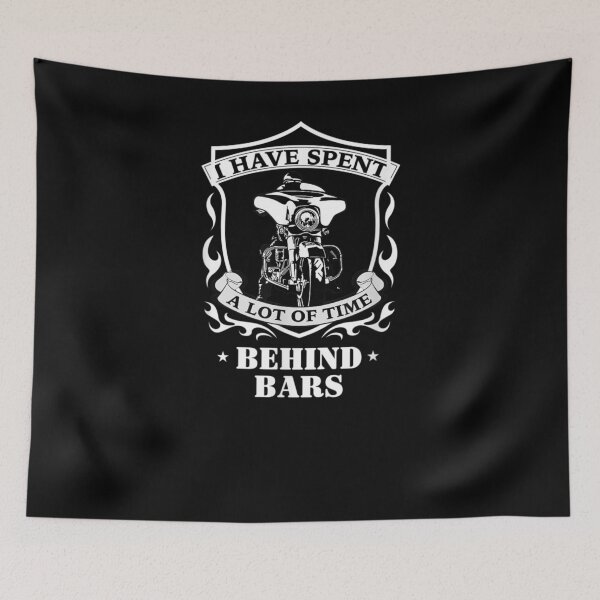 Item preview, I Have Spent A Lot Of Time Behind Bars Motorcycle  designed and sold by laurader.