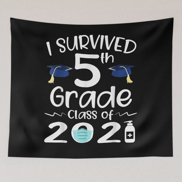 Item preview, Y I Survived 5th Grade Class Of 2021 Fifth Grader  designed and sold by laurader.