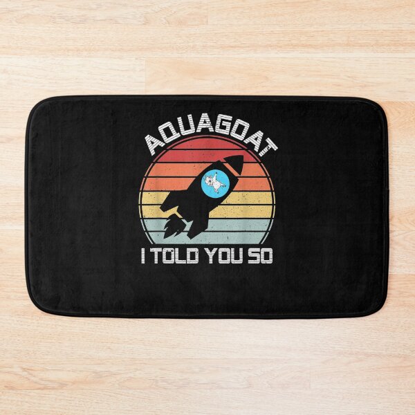 Item preview, Vintage Aquagoat Crypto I Told You So Hodler To The Moon  designed and sold by jerrie9.