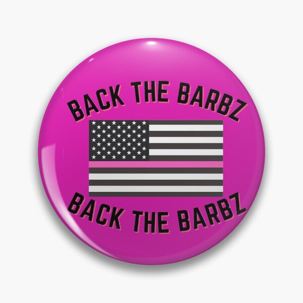 Item preview, back the barbz designed and sold by AKMarkethub.