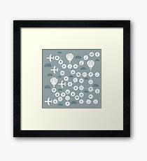 Music the sky Framed Print
