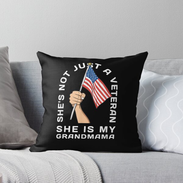 Item preview, He's Not Just A Veteran He's My Grandmama Veterans Day  designed and sold by jerrie9.