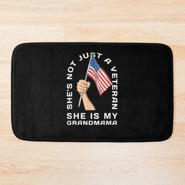 Item preview, He's Not Just A Veteran He's My Grandmama Veterans Day  designed and sold by jerrie9.