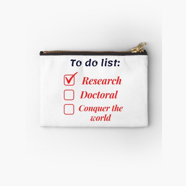 Item preview, Research scholar researcher - doctorate phd themed gifts (red) designed and sold by RebelliousRosee.