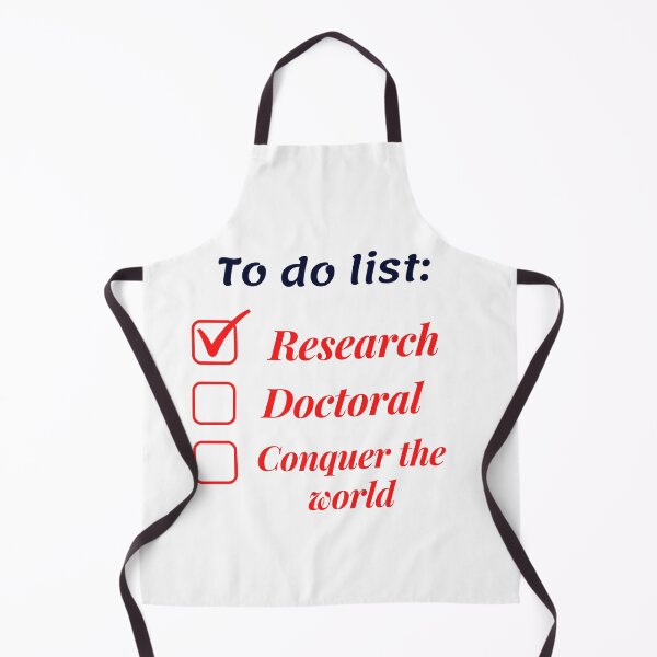 Item preview, Research scholar researcher - doctorate phd themed gifts (red) designed and sold by RebelliousRosee.