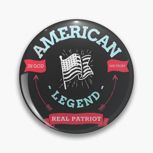Artikelvorschau, Amerikanische Legende echter Patriot entworfen und verkauft von TRIPPYPRINTS.