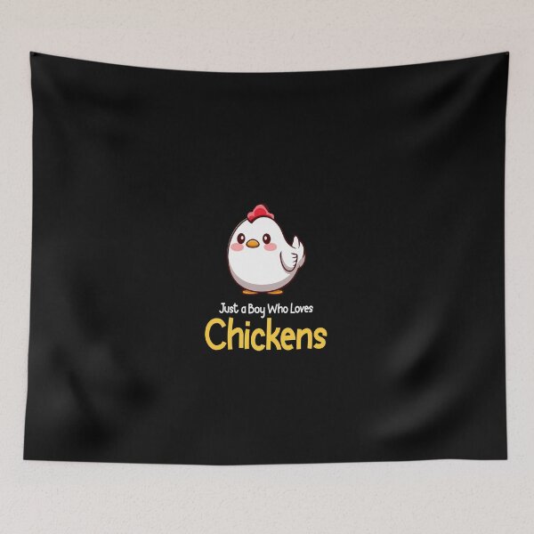 Item preview, Chicken Boy Just a Boy Who Loves Chickens designed and sold by hakimayedder33.
