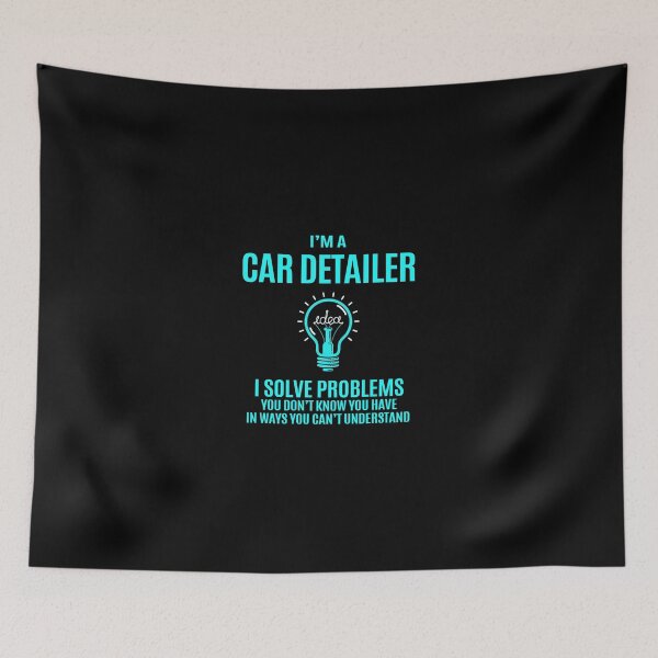 Item preview, Car Detailer T Shirt - I Solve Problems Gift Item Tee designed and sold by ueenanerne.