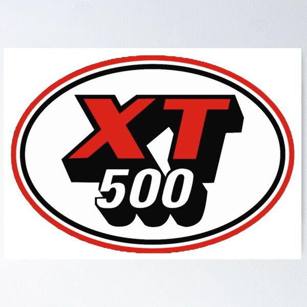 Artikel-Vorschau von Yamaha XT500 Logo rund, designt und verkauft von Thundersnake666.