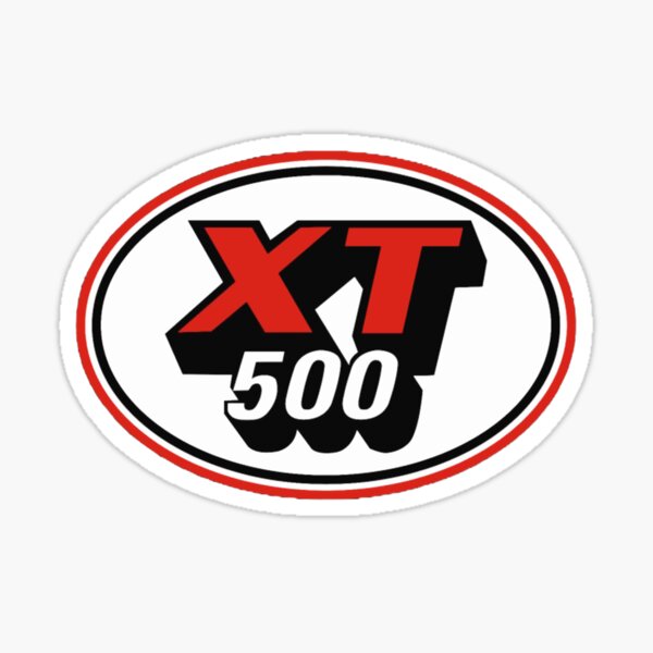 Item preview, Yamaha XT500 Logo round designed and sold by Thundersnake666.