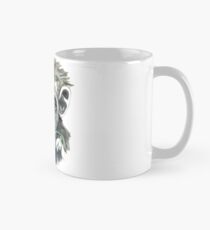 Schimpanse mit Schneeglöckchen Tasse
