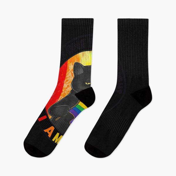 Item preview, Let's Get One Thing Straight I Am Not Lgbt Black Cat  designed and sold by jerrie9.
