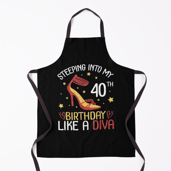 Item preview, Stepping Into My 40th Birthday Like A Diva Happy To Me Mom  designed and sold by laurader.