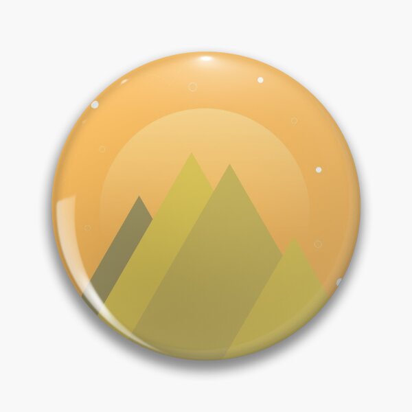 Item preview, MOSS GREEN MOUNTAINS ORANGE NIGHT SKY - SPRING VERSION MINIMALIST ILLUSTRATION Orange BG by MiraiDesigns designed and sold by miraidesigns.