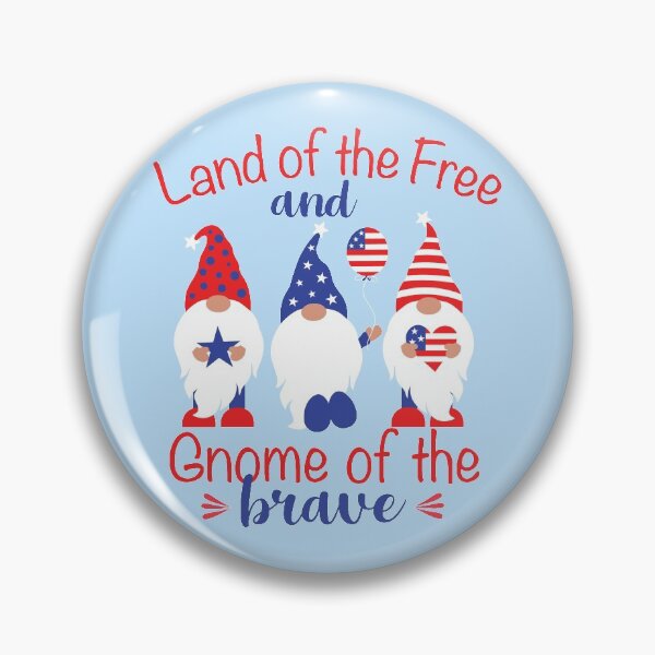 Item preview, Land of the Free and Gnome of the brave designed and sold by K-icon.