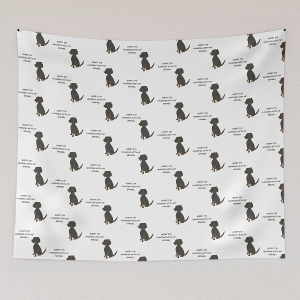Item preview, Sorry I’m hanging with my spaniel black designed and sold by inkyclovers.
