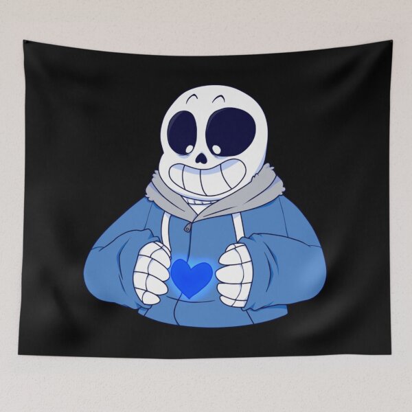 Item preview, Undertale Game - Sans And Heart Symbol designed and sold by EthelLyle3.