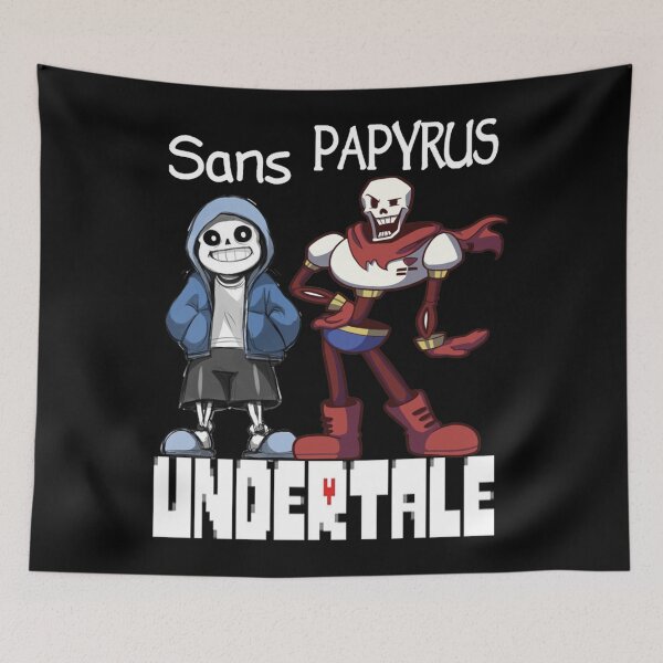 Item preview, Undertale Game - Papyrus And Sans Art designed and sold by EthelLyle3.
