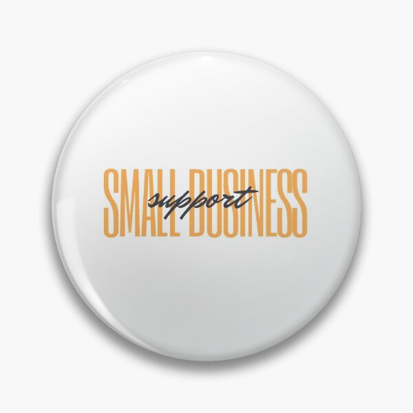 Item preview, Support Small Business (Orange ed.) designed and sold by DesignAnita.