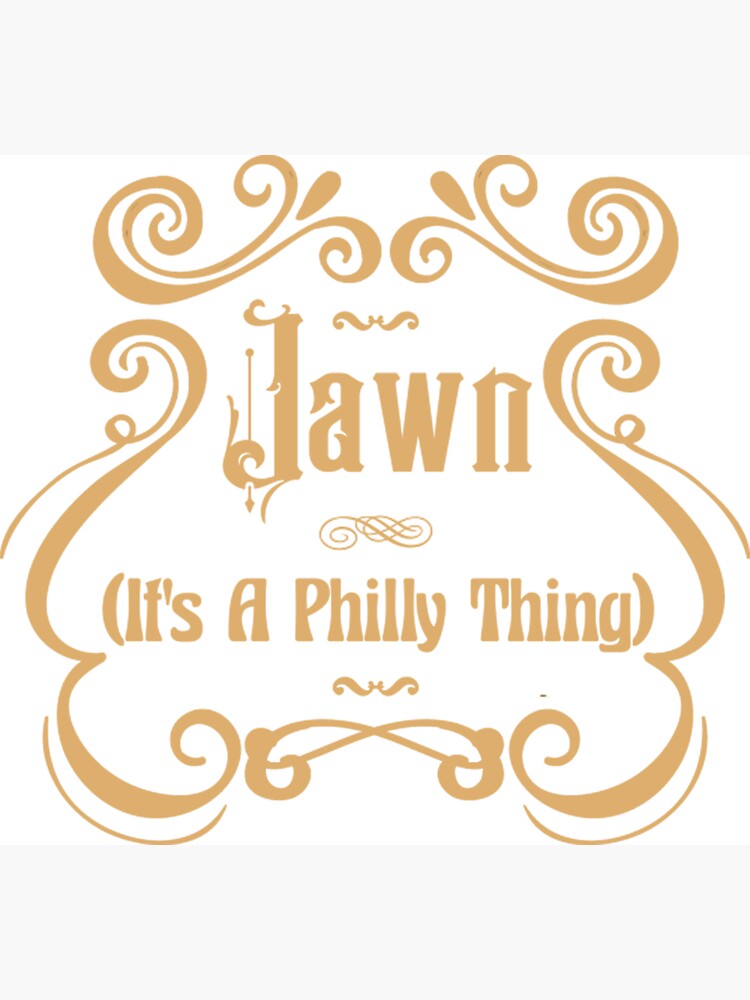 It's A Philly Thing  Sticker for Sale by HaleysDesigns