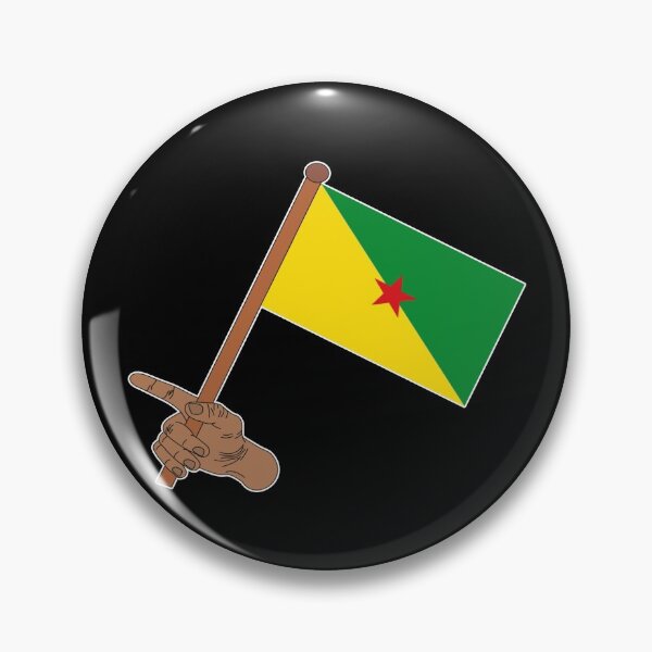 Item preview, Flag of Guyana in hand designed and sold by West indian touch.