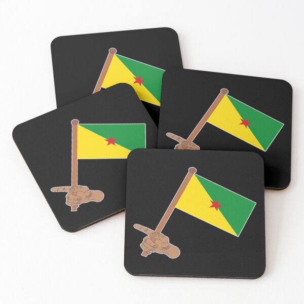 Item preview, Flag of Guyana in hand designed and sold by West indian touch.