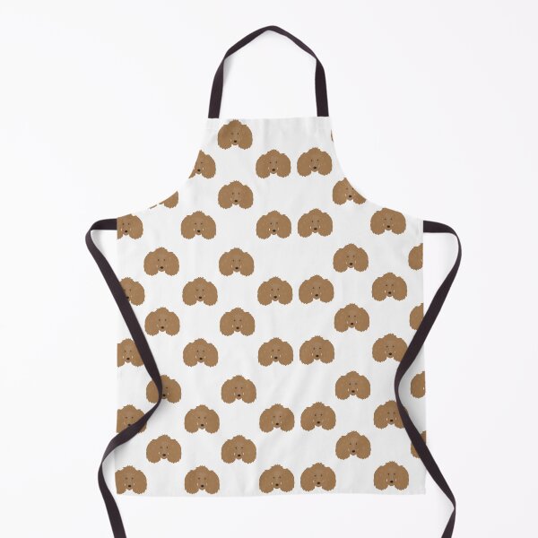 Item preview, brown poodle funny face poodles dogs gifts designed and sold by alaechamlal.