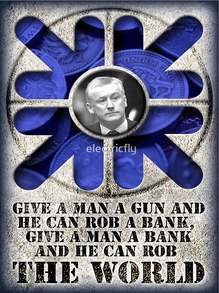 "Funny Bankers joke, Fred Goodwin" by electricfly Redbubble