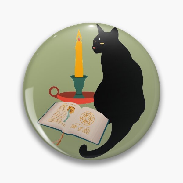 Aperçu de l'œuvre Chat magique | Witchcore Estétique créée et vendue par symphonya.