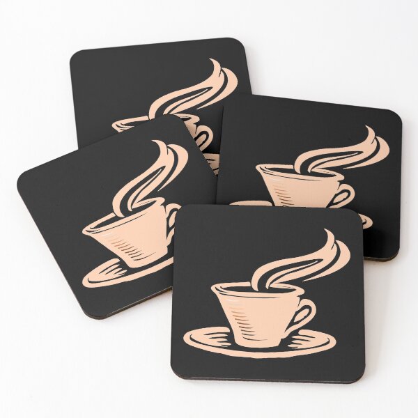 Item preview, Coffee Charging Battery funny energy levels aesthetic coffee cup and saucer with steam - Dark Mode edition designed and sold by Deegital18.