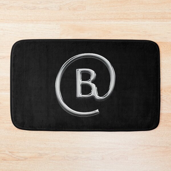 Item preview, Capital B in an @ symbol designed and sold by Logo-stick.