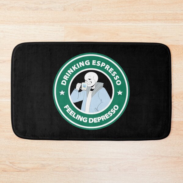 Item preview, Undertale Game - Drinking Espresso - Feeling Depresso designed and sold by EthelLyle3.