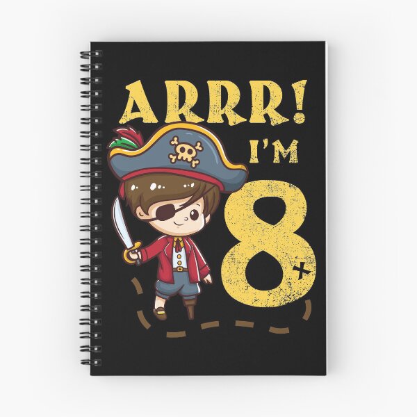 Item preview, 8th Birthday Pirate Captain designed and sold by CreativeGiftShp.
