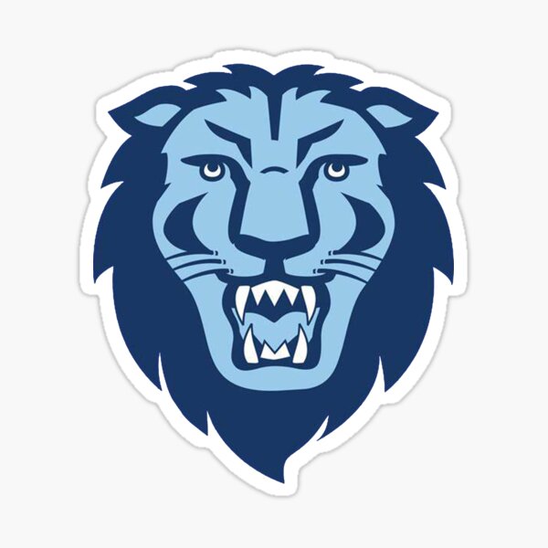 Columbia Lions - head lion Sticker