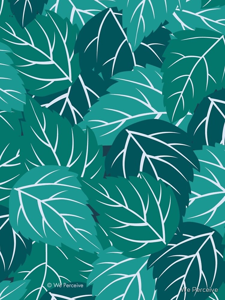 WE PERCEIVE | SUMMER STYLE COLLECTION - Tropical Hibiscus Green Leaves by CitizenWong
