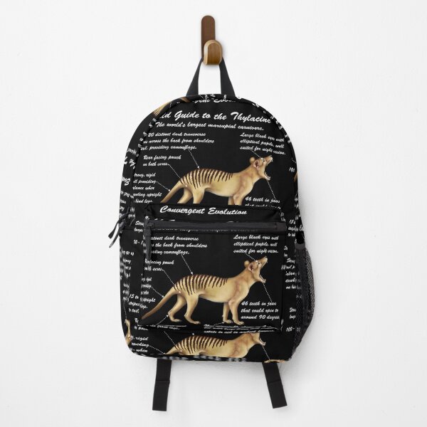 Item preview, A Field Guide to Thylacines - white cursive writing designed and sold by Kestrelle.